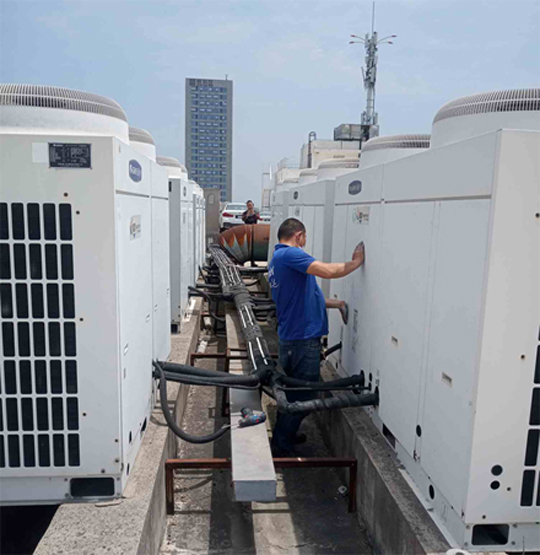 玉林市中央空调制热和不制冷系统维修方法